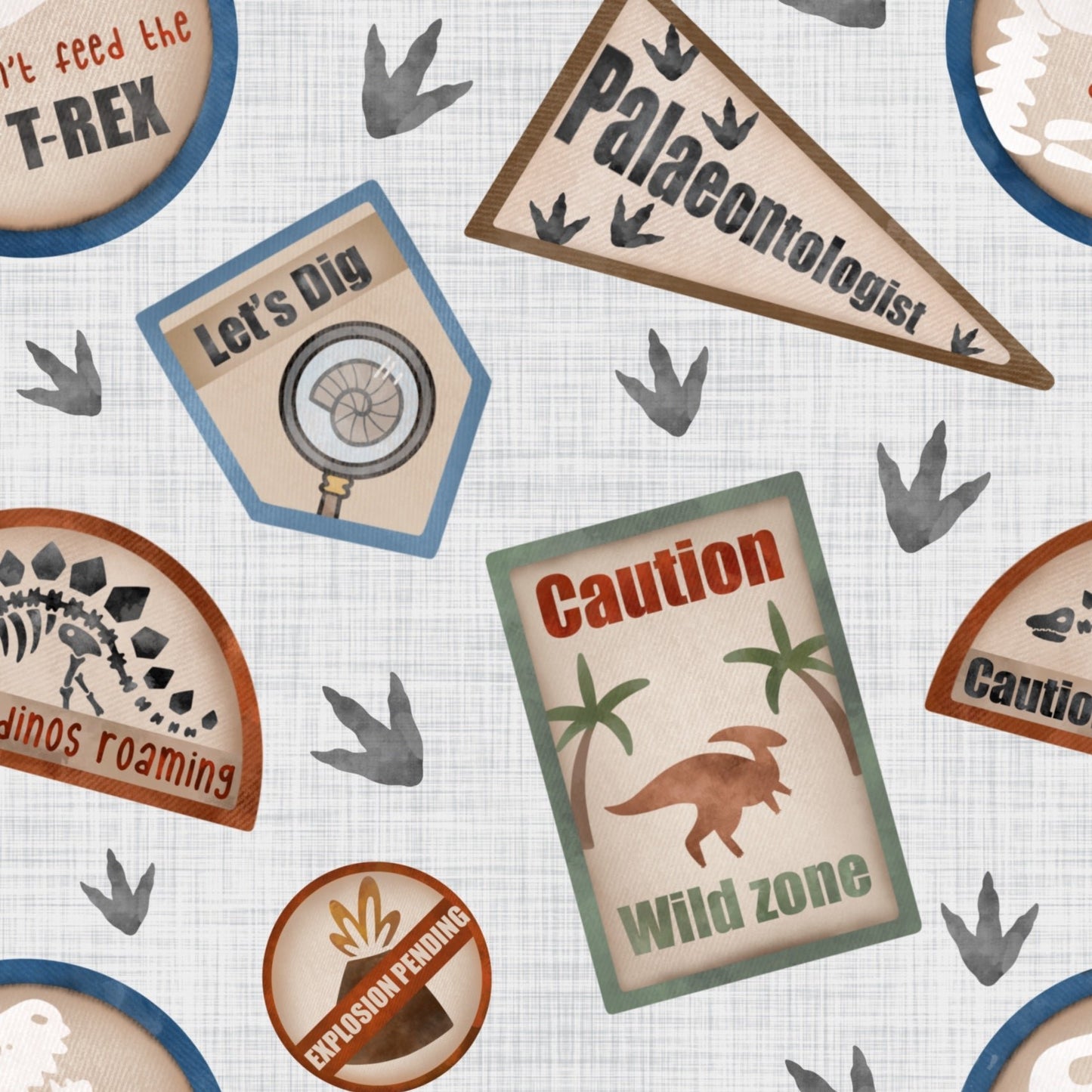 Dino Badges