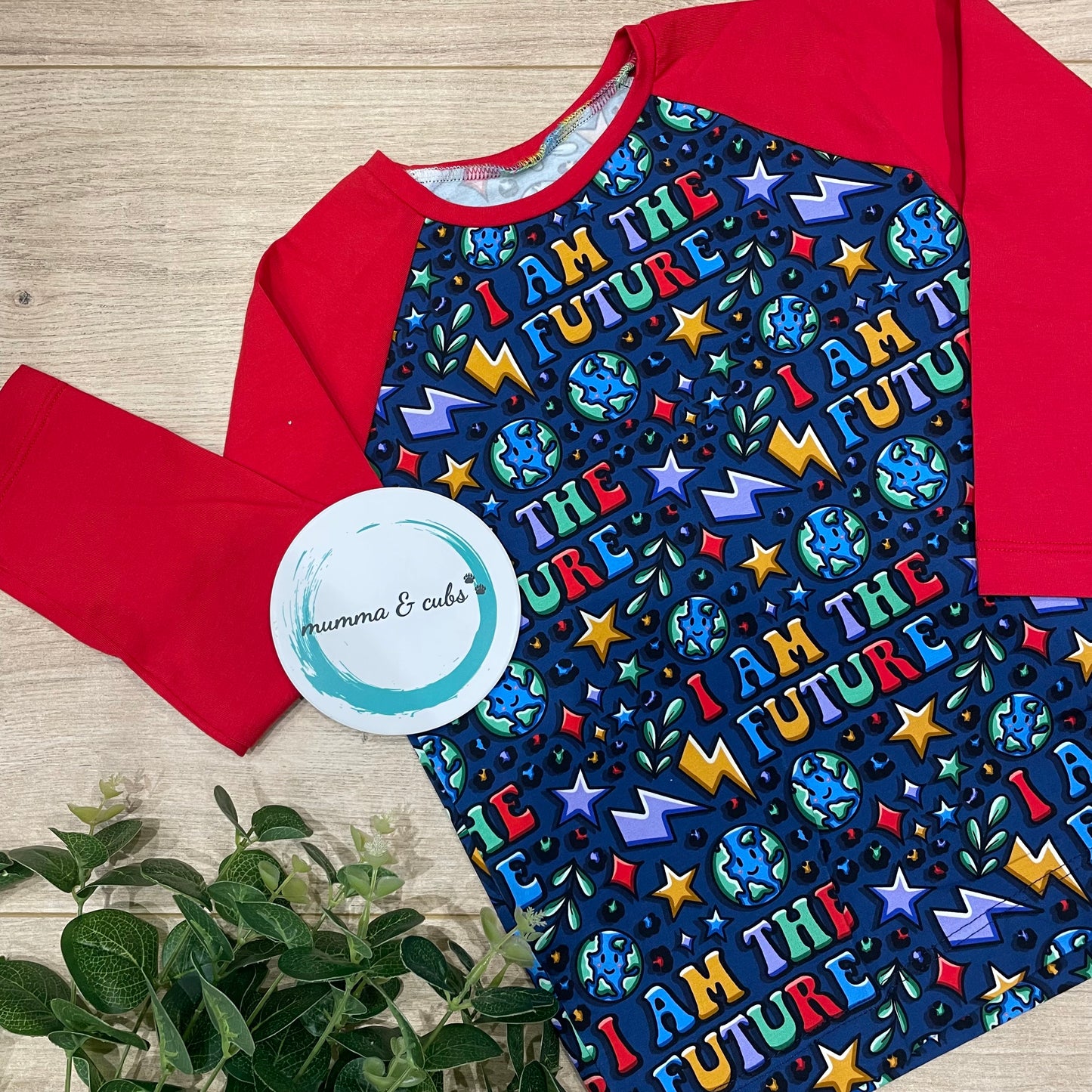Long Sleeve Top - I am the future - 5-6yrs
