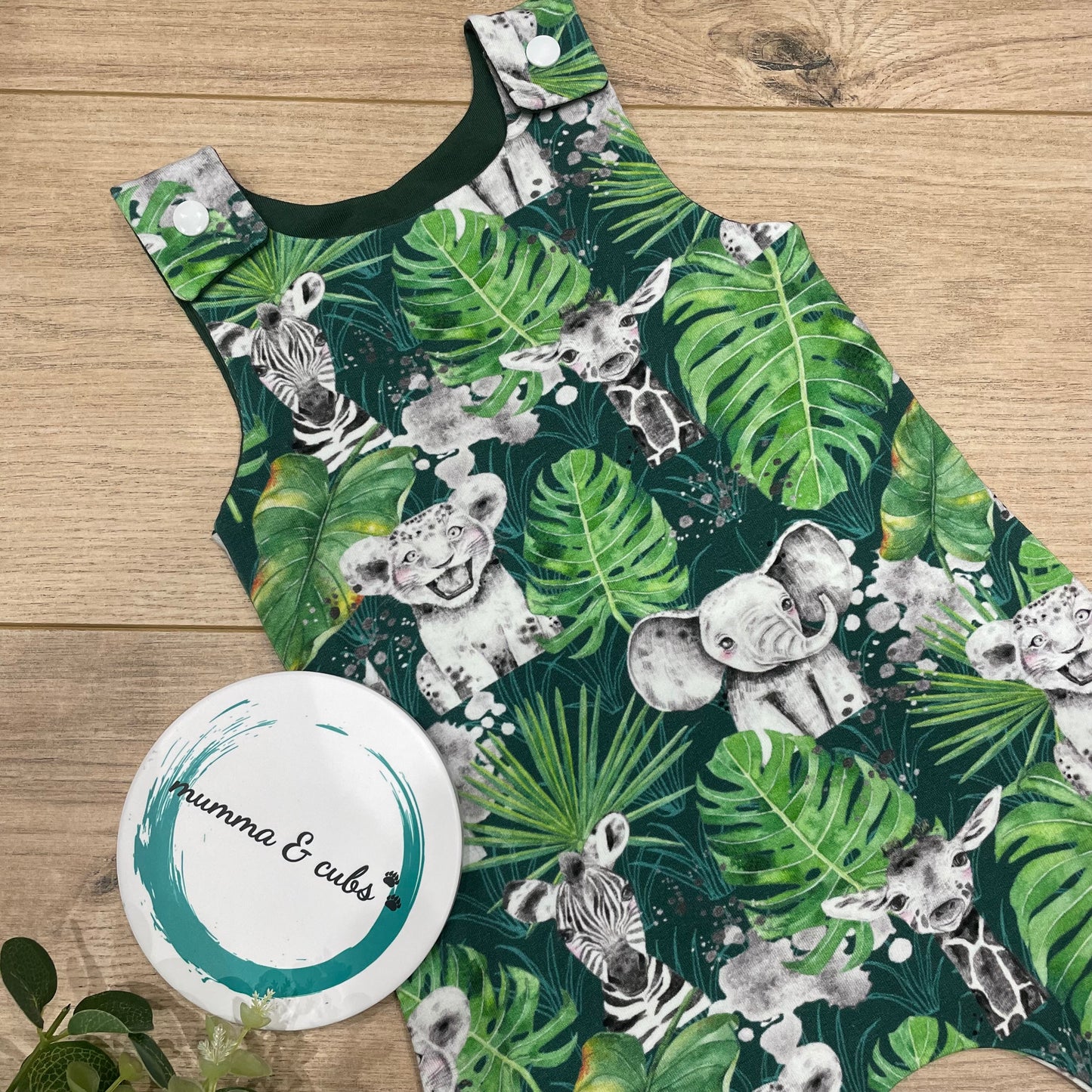Dungaree - Jungle - 3-6m
