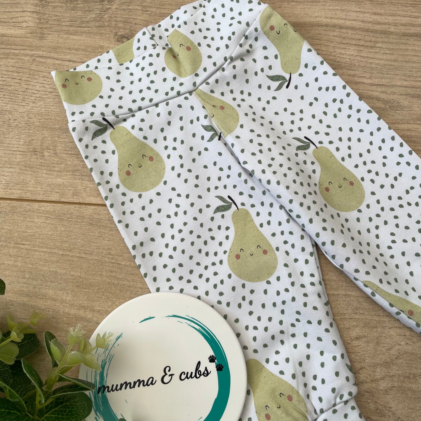 Leggings - Pears - 3-6m