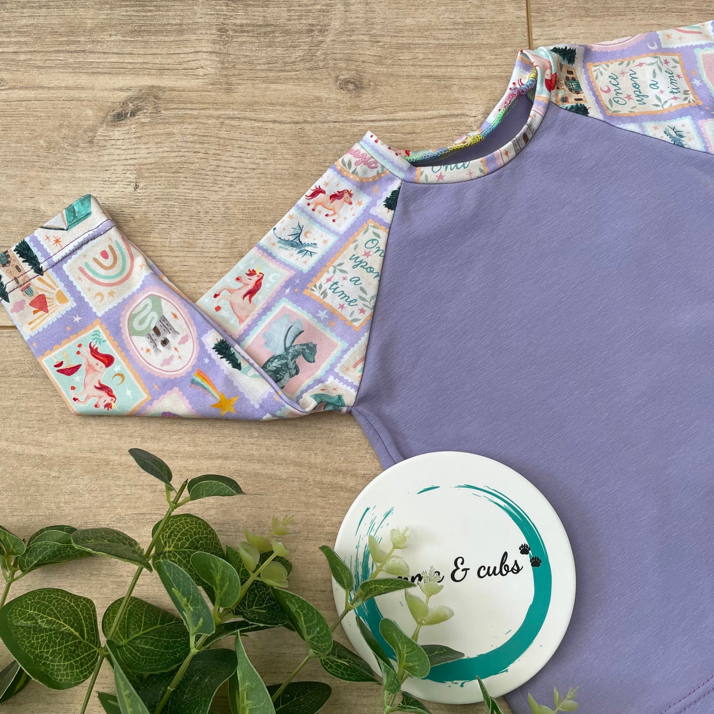 Long Sleeve Top - Lilac fairytale - 6-12m