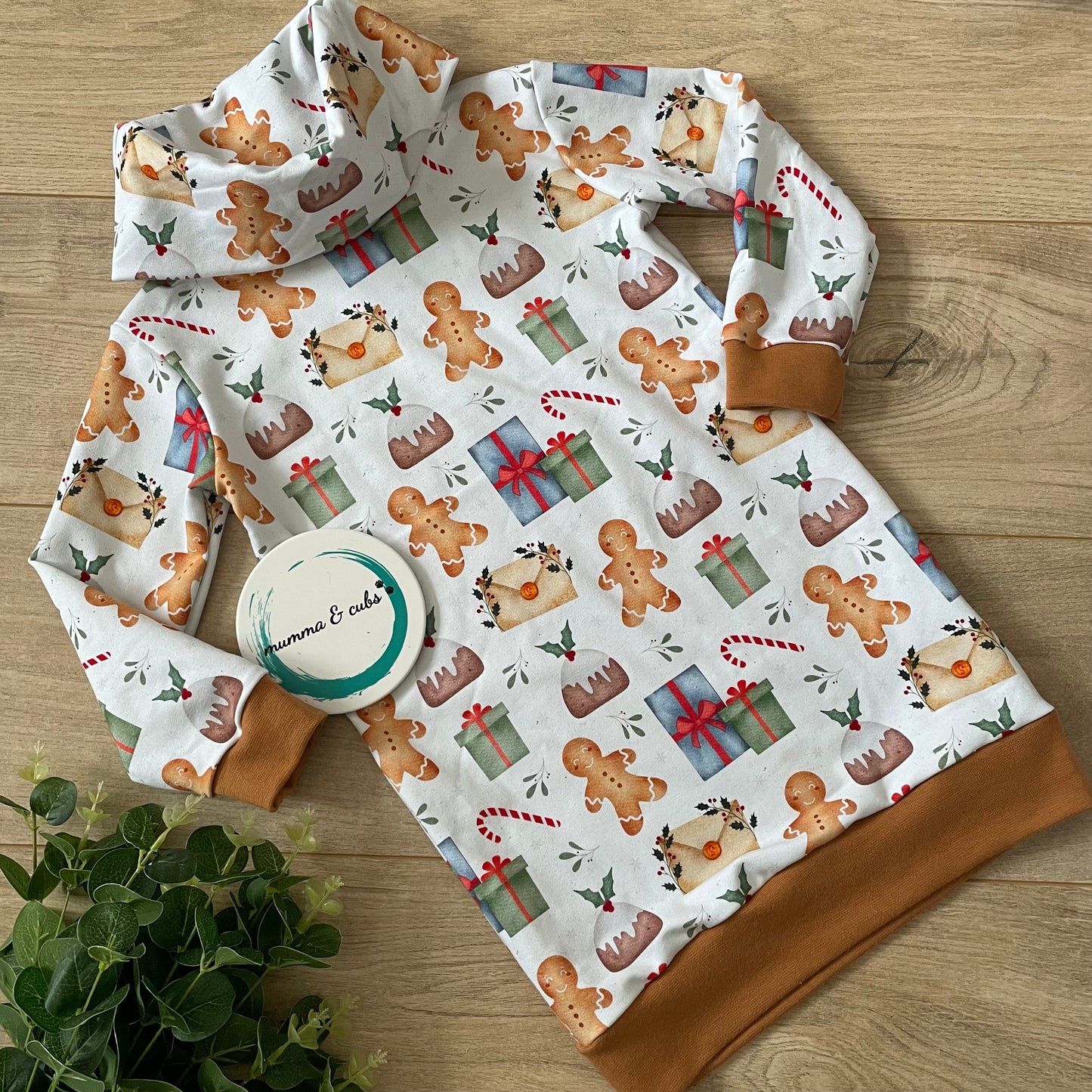 Cowl Neck Jumper Dress