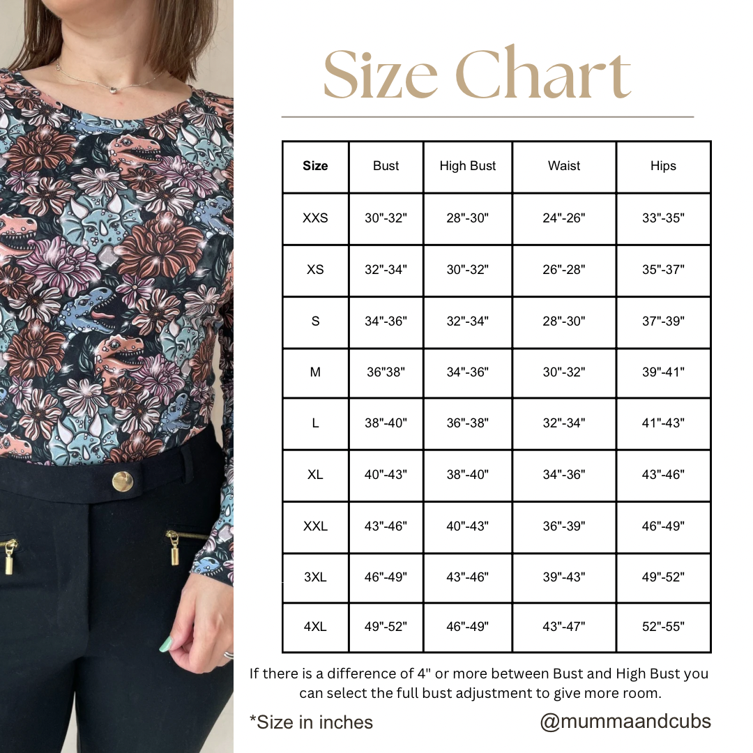 Long Sleeve Slim fit Mumma Top