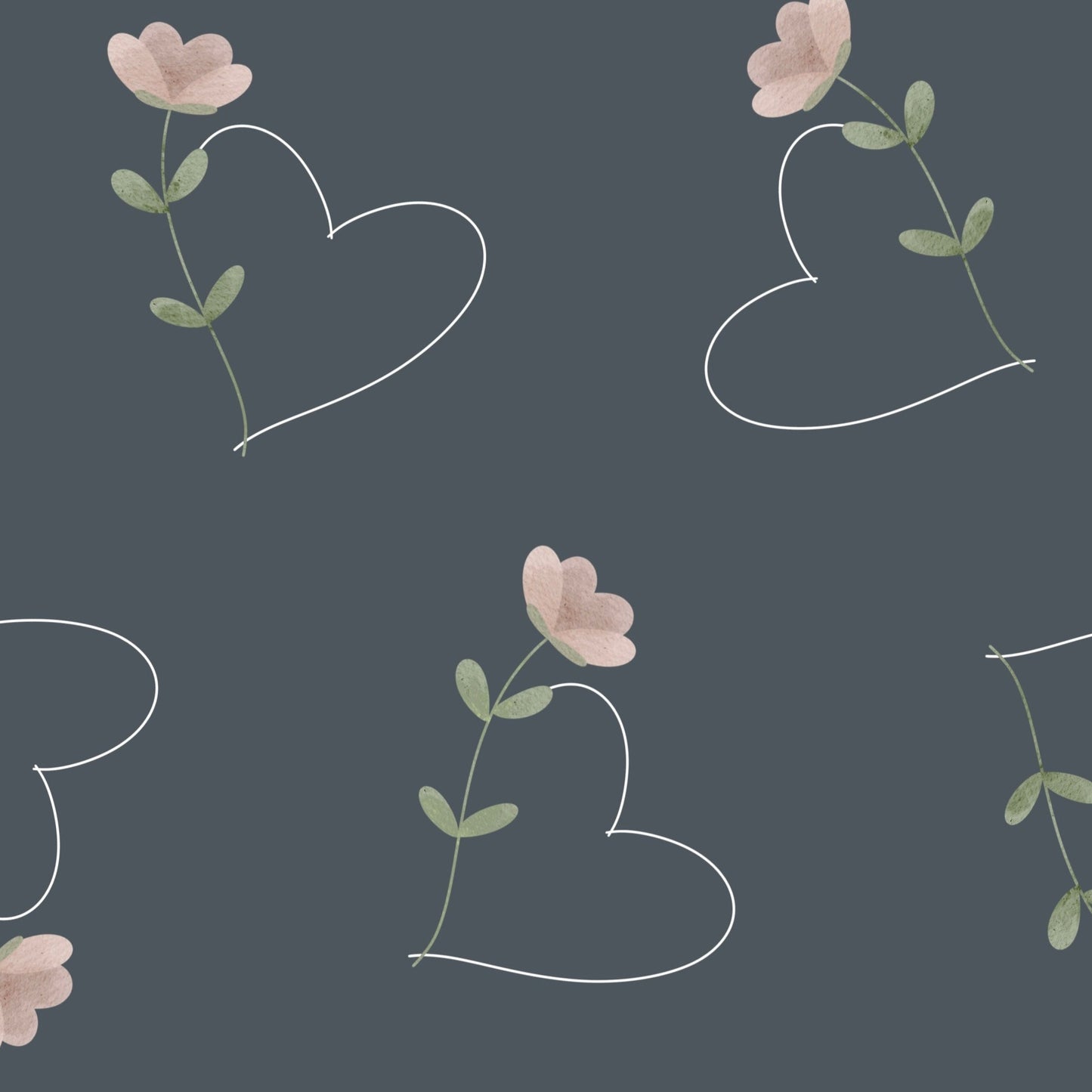 Rose hearts