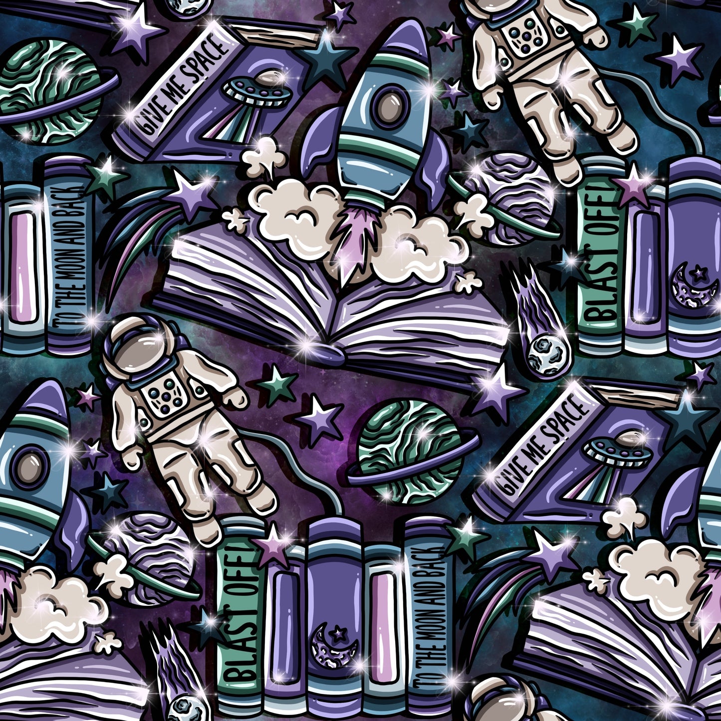Spacebooks - Purple