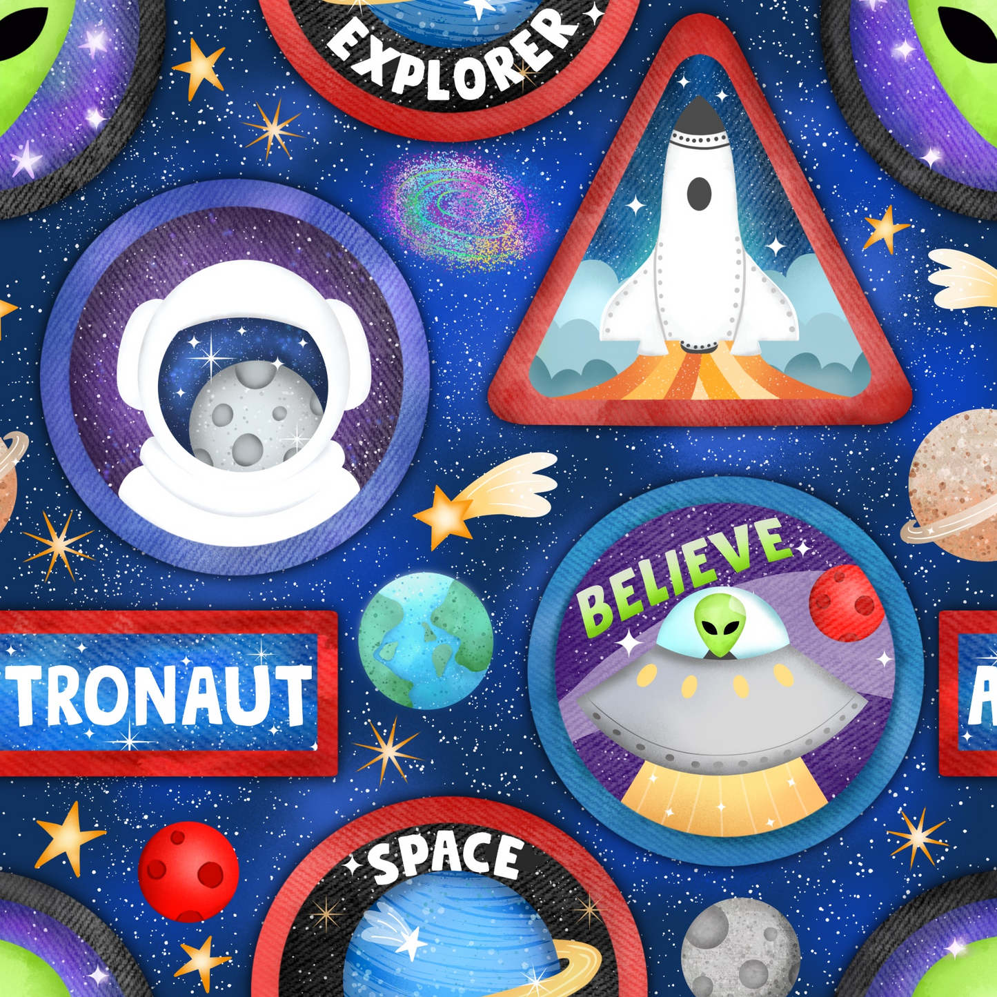 Space Cadet Badges