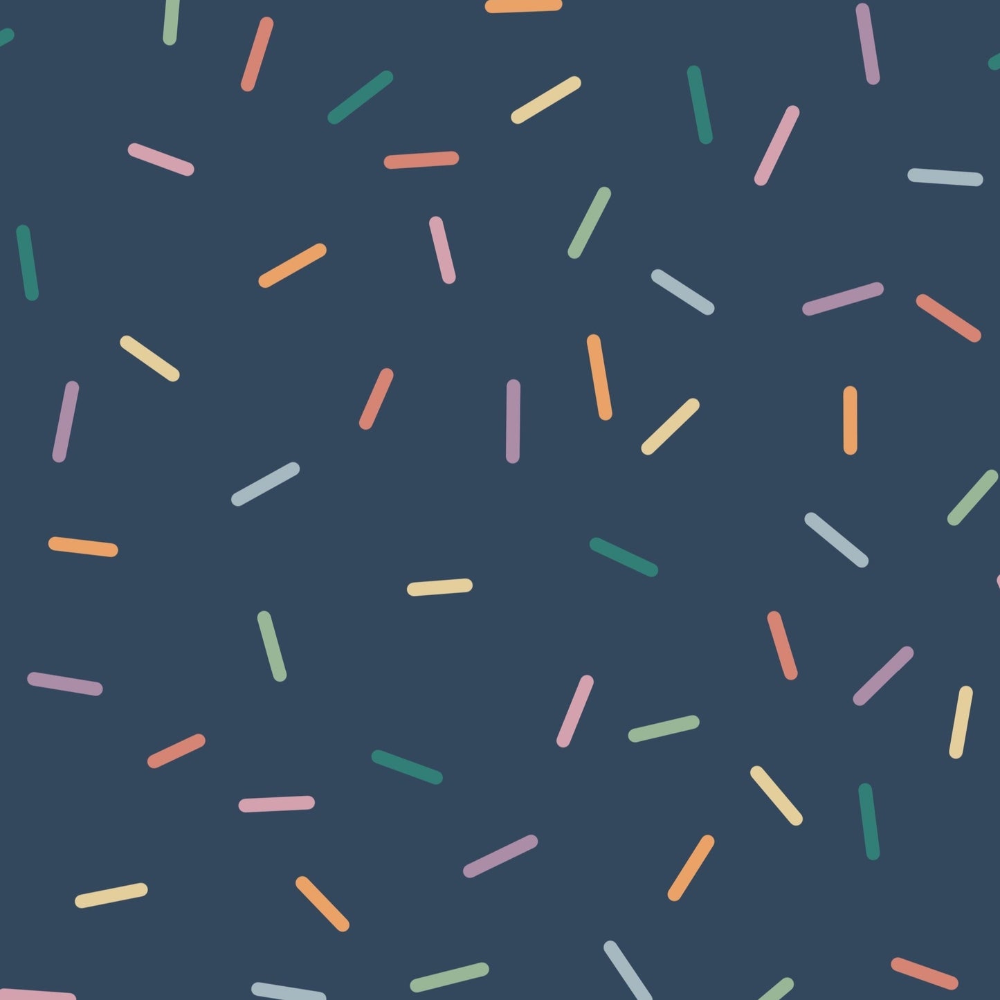 Ice cream sprinkles navy