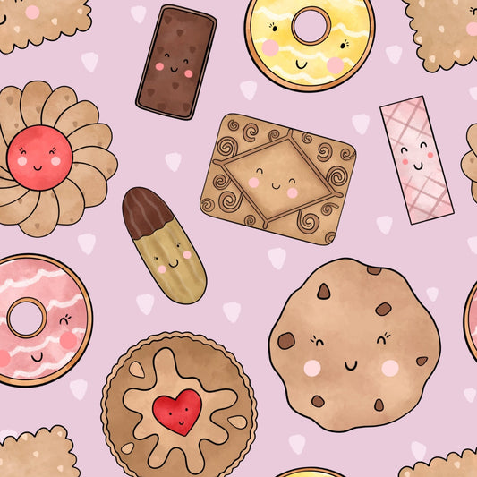 Biscuit Tin - Pink