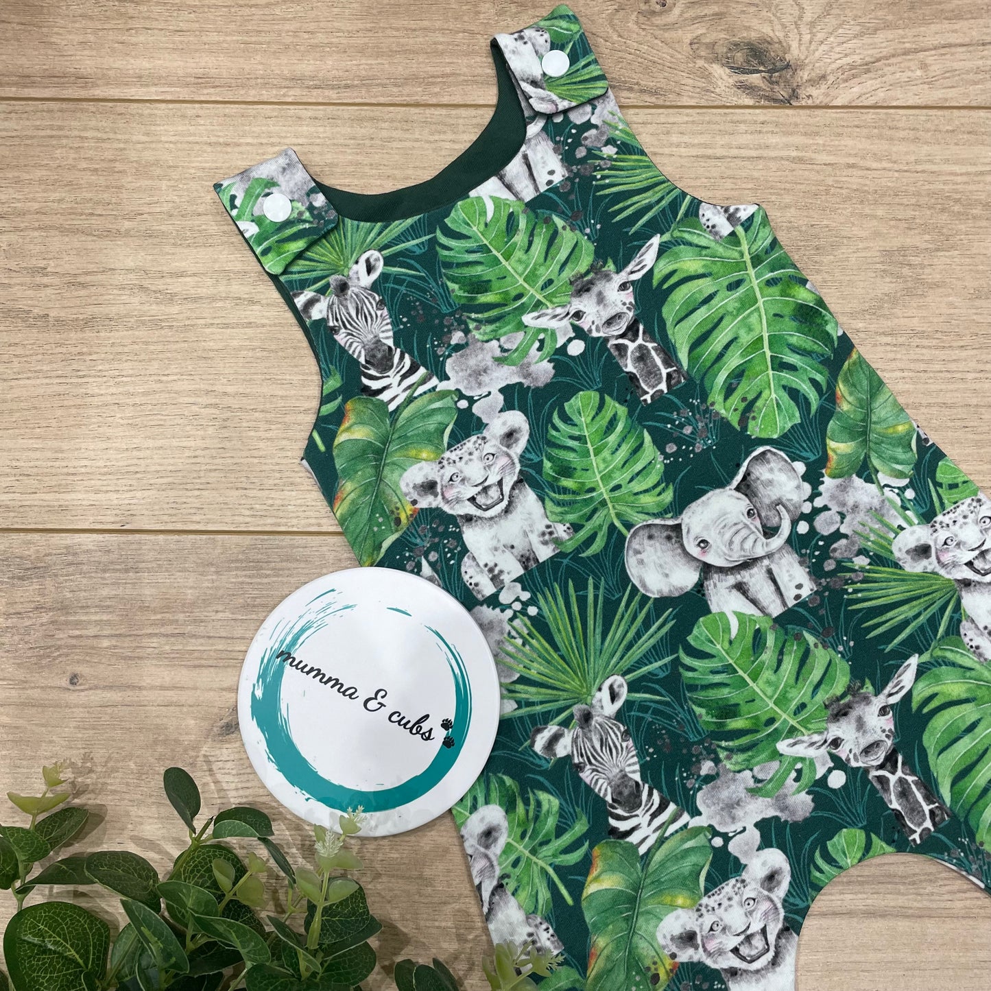 Dungaree - Jungle - 3-6m