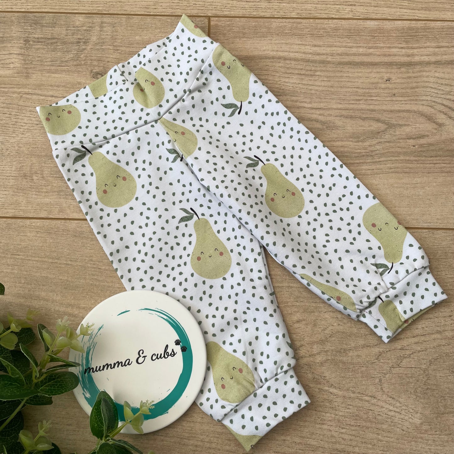 Leggings - Pears - 3-6m