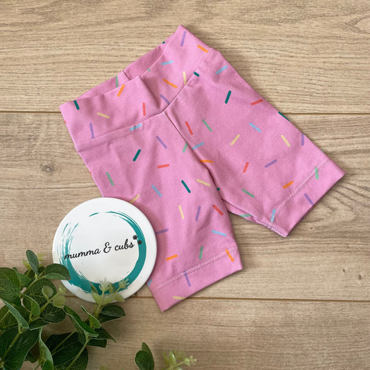 Slim short - Pink Sprinkles - 6-12m