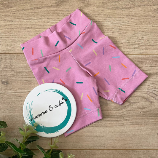 Slim short - Pink Sprinkles - 0-3m