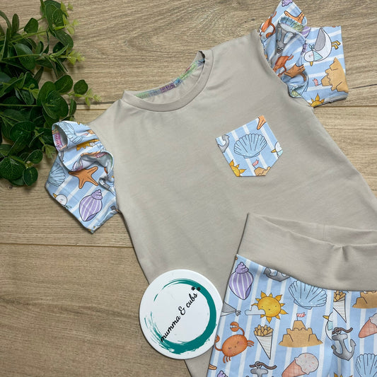 T shirt Pocket add on