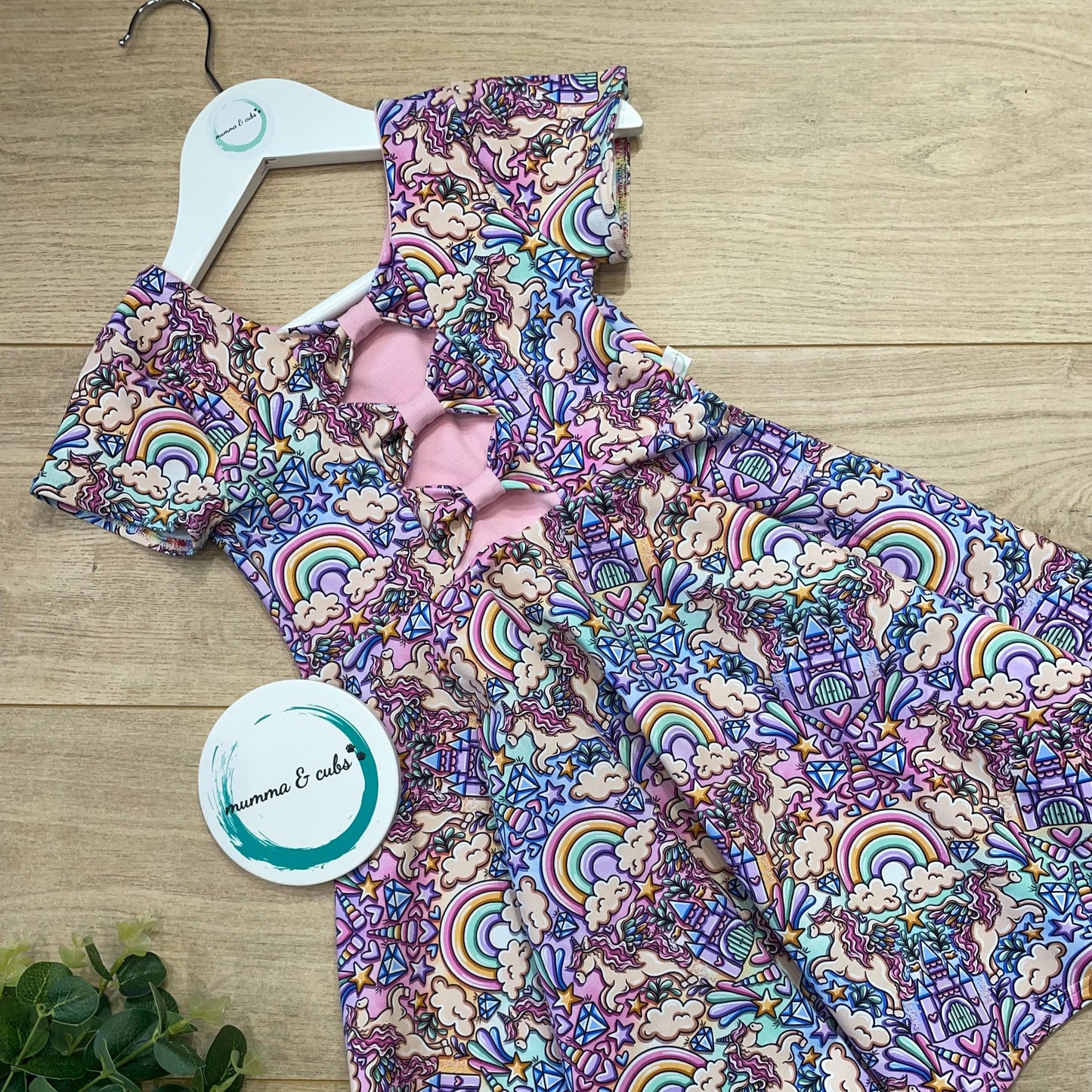 Aria bow back dress