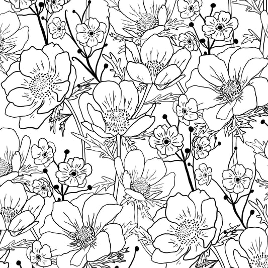 Monochrome Flowers