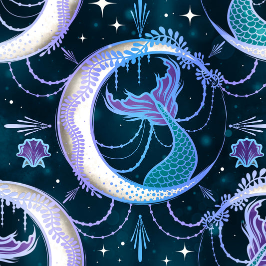 Mystical Mermaid - Blue