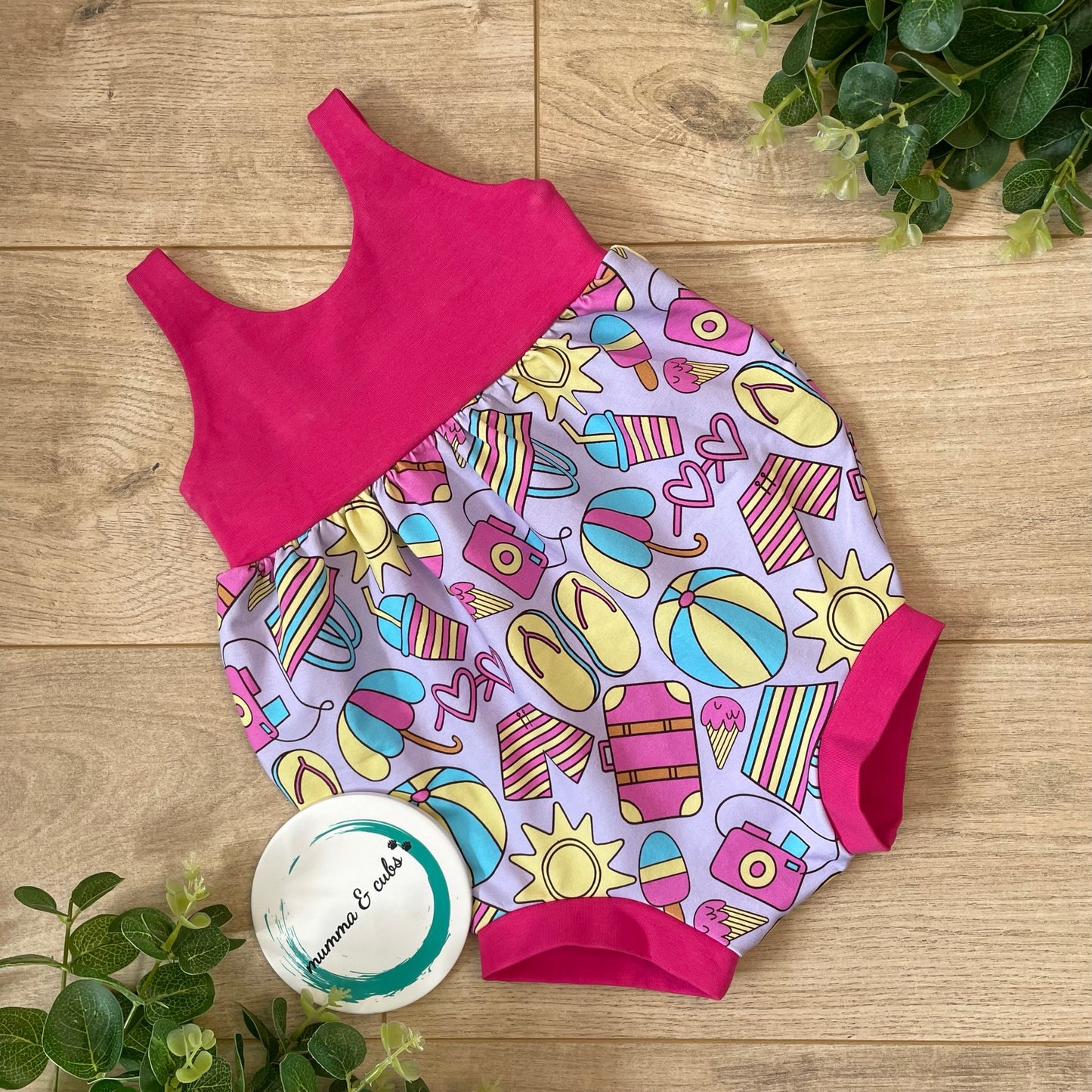 Short Bubble Romper