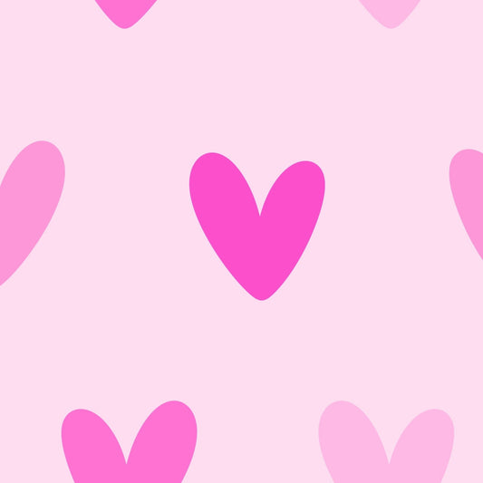 Hearts - Pink