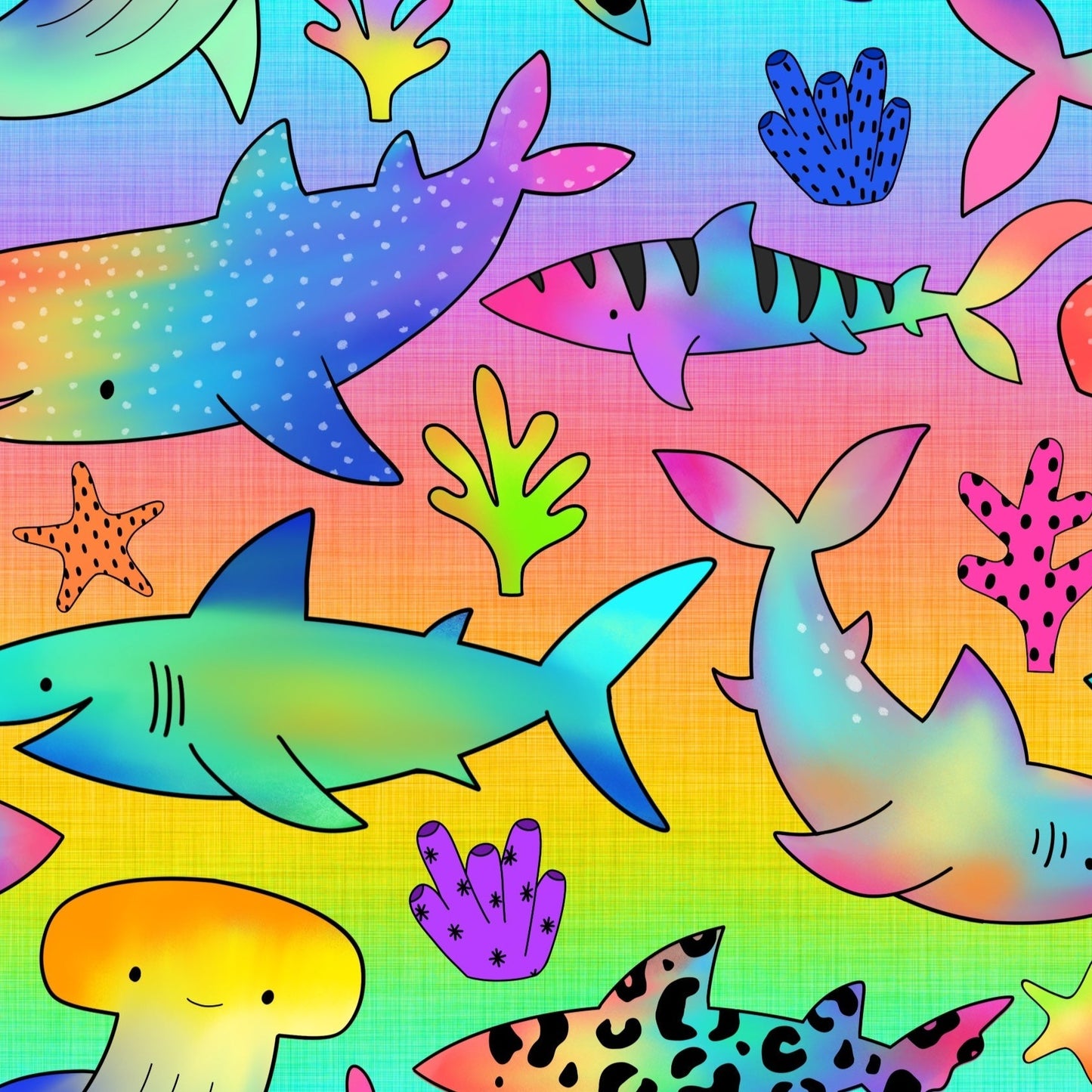 Rainbow sharks